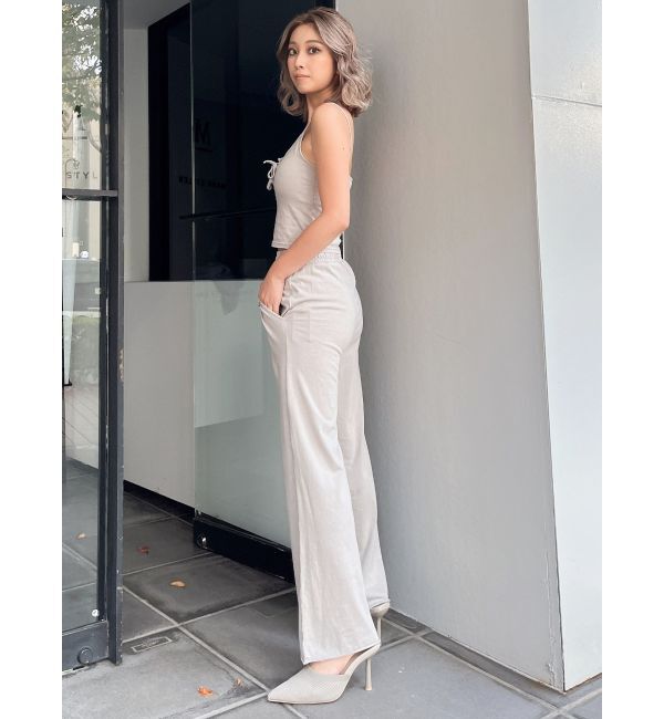 GYDA「フロントレースアップブリーチビスチェ」|キャミソール|