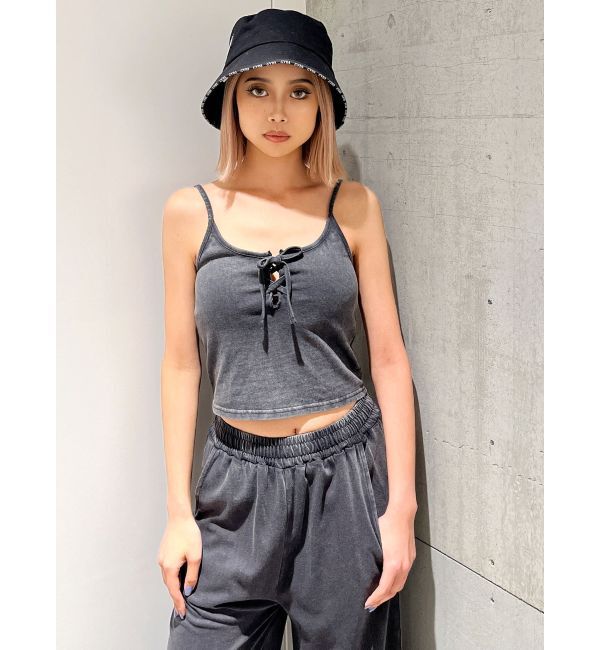GYDA「フロントレースアップブリーチビスチェ」|キャミソール|