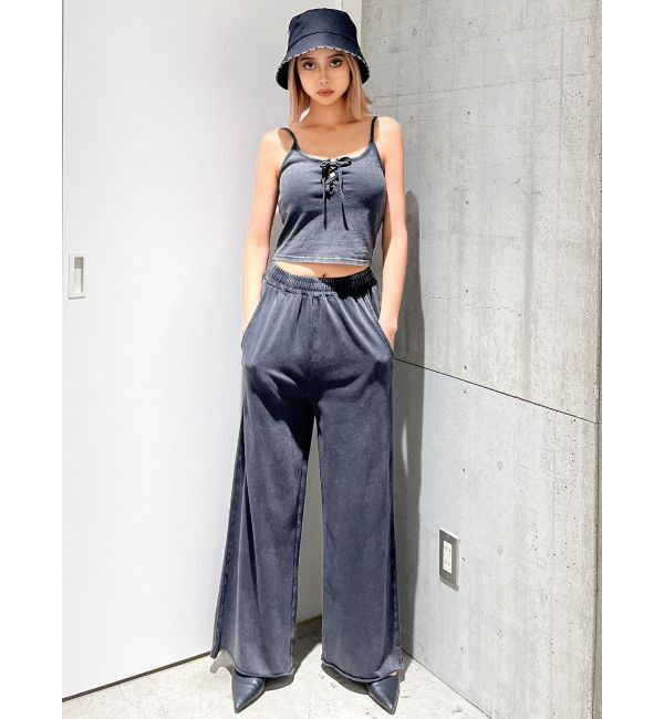 GYDA「フロントレースアップブリーチビスチェ」|キャミソール|