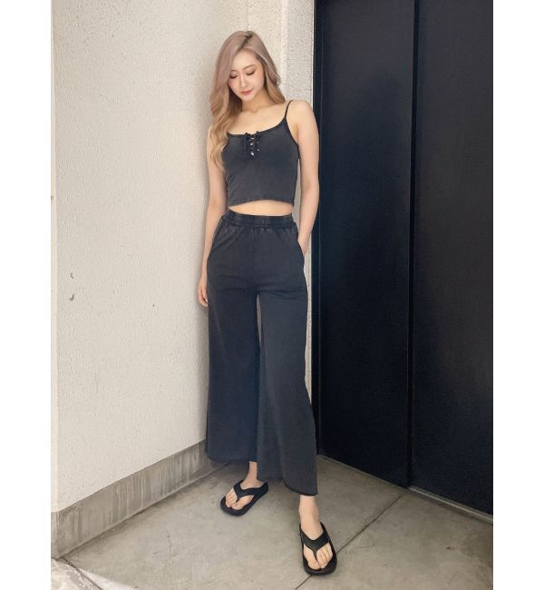 GYDA「フロントレースアップブリーチビスチェ」|キャミソール|