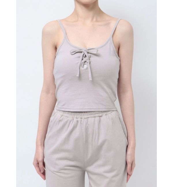 GYDA「フロントレースアップブリーチビスチェ」|キャミソール|