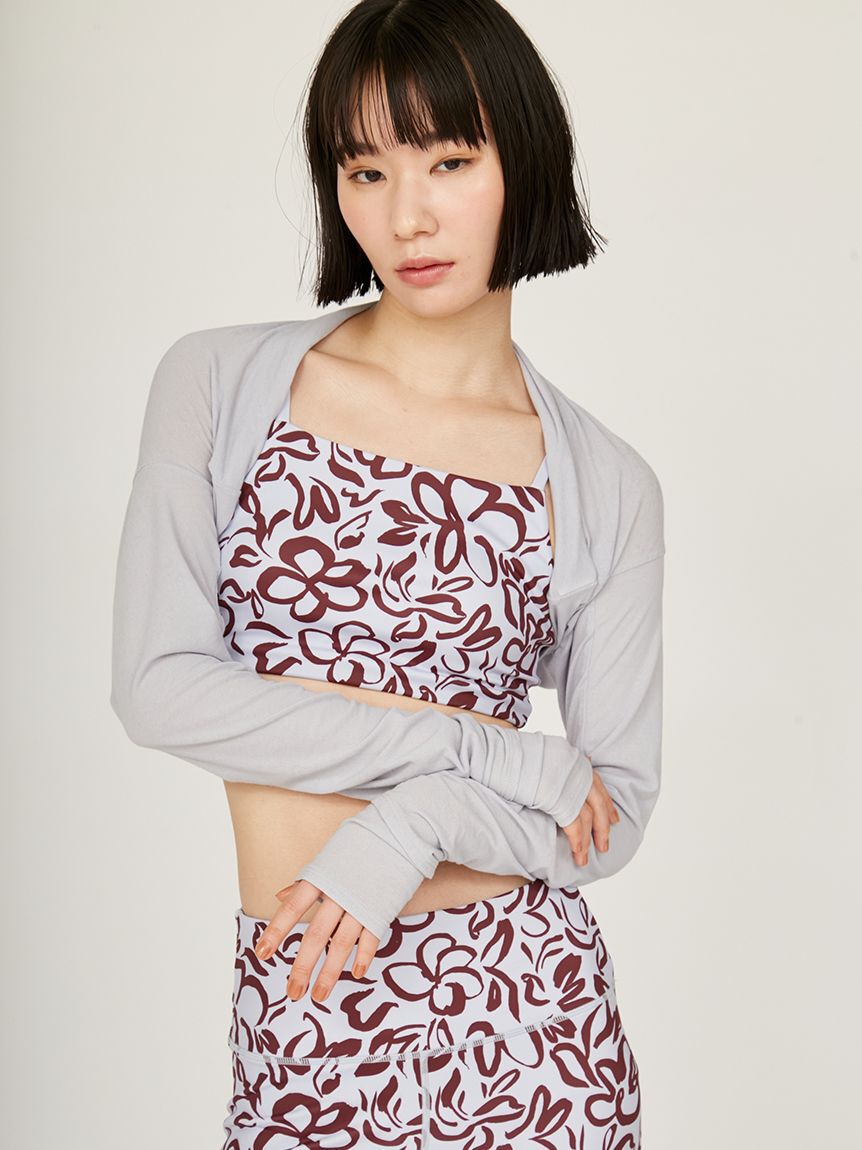 emmi atelier「2way クロップド丈トップス」|Tシャツ・カットソー|