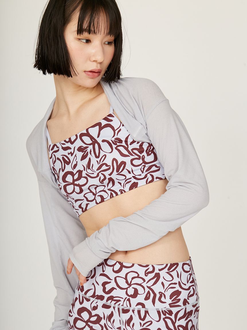 emmi atelier「2way クロップド丈トップス」|Tシャツ・カットソー|