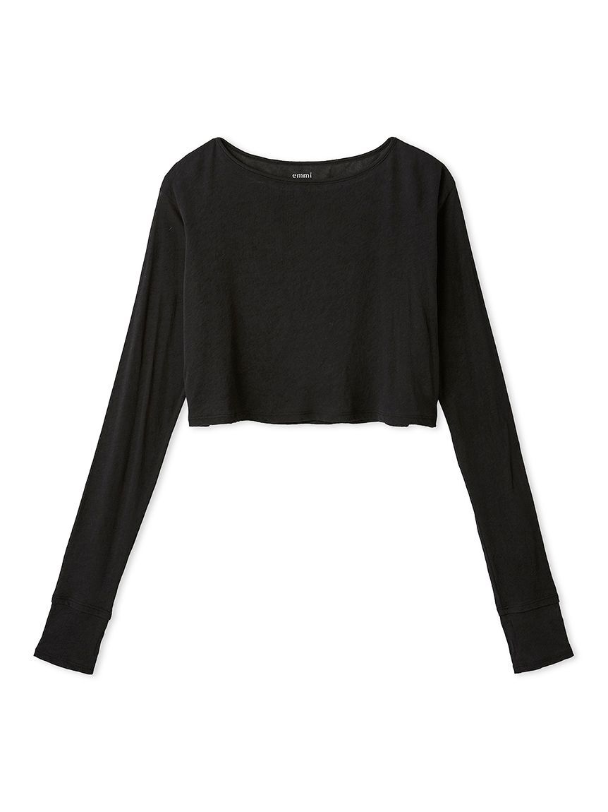 emmi atelier「2way クロップド丈トップス」|Tシャツ・カットソー|