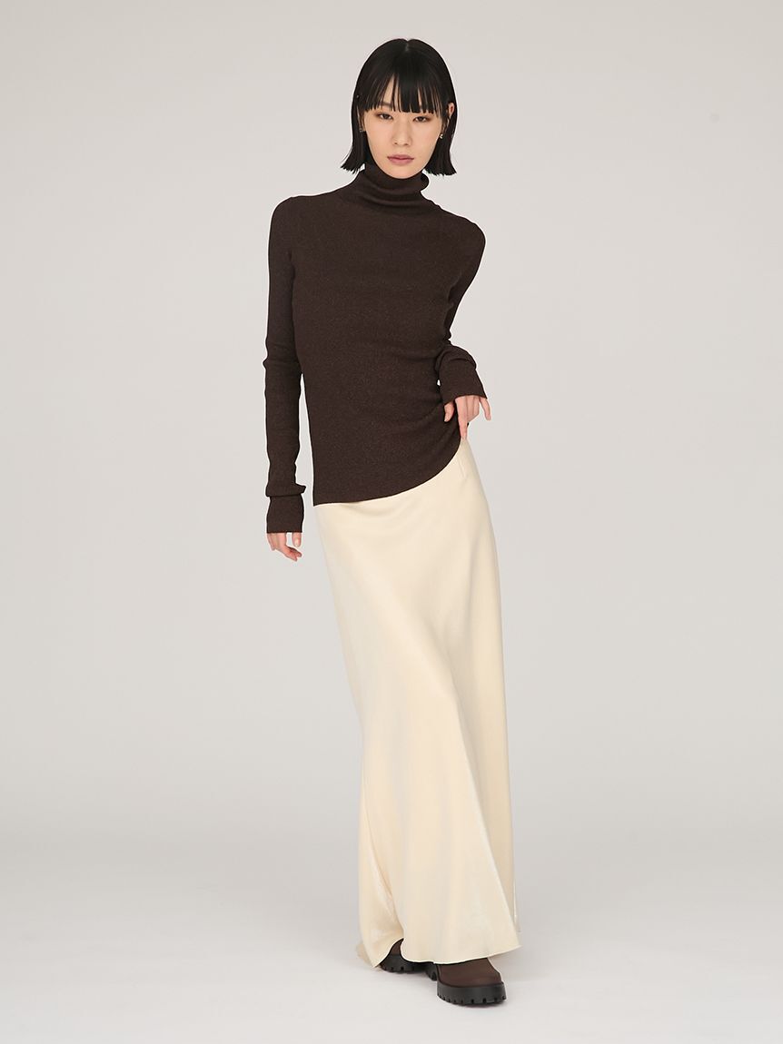 emmi atelier「シアータートルネックトップス」|Tシャツ・カットソー|