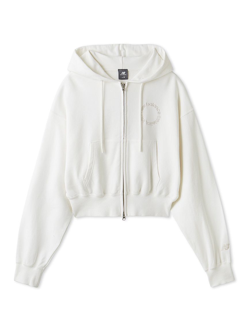 NEW BALANCE 「【New Balance for emmi】ダブルジップフーディースウェット」|スウェット・ジャージ|WHT