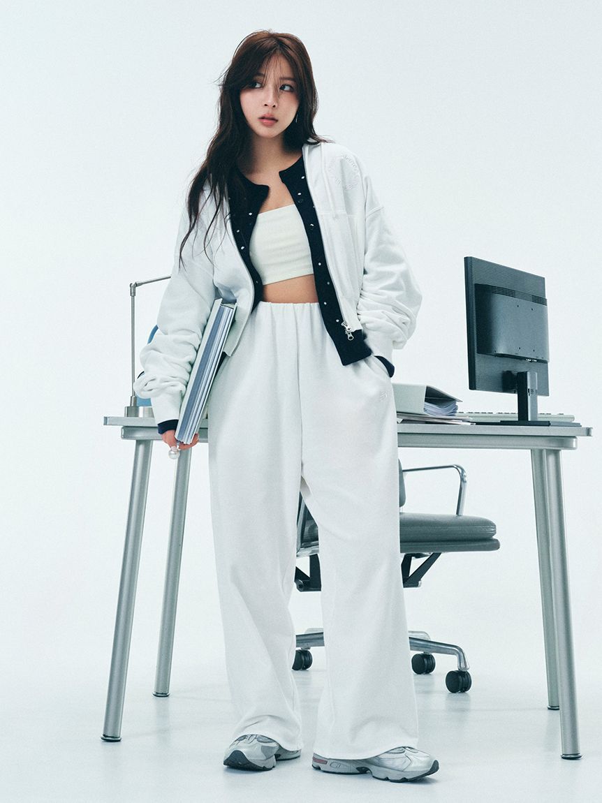 NEW BALANCE 「【New Balance for emmi】ダブルジップフーディースウェット」|スウェット・ジャージ|