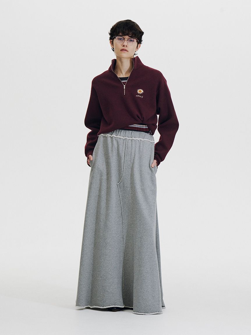 emmi atelier「スウェットマキシスカート」|スカート|