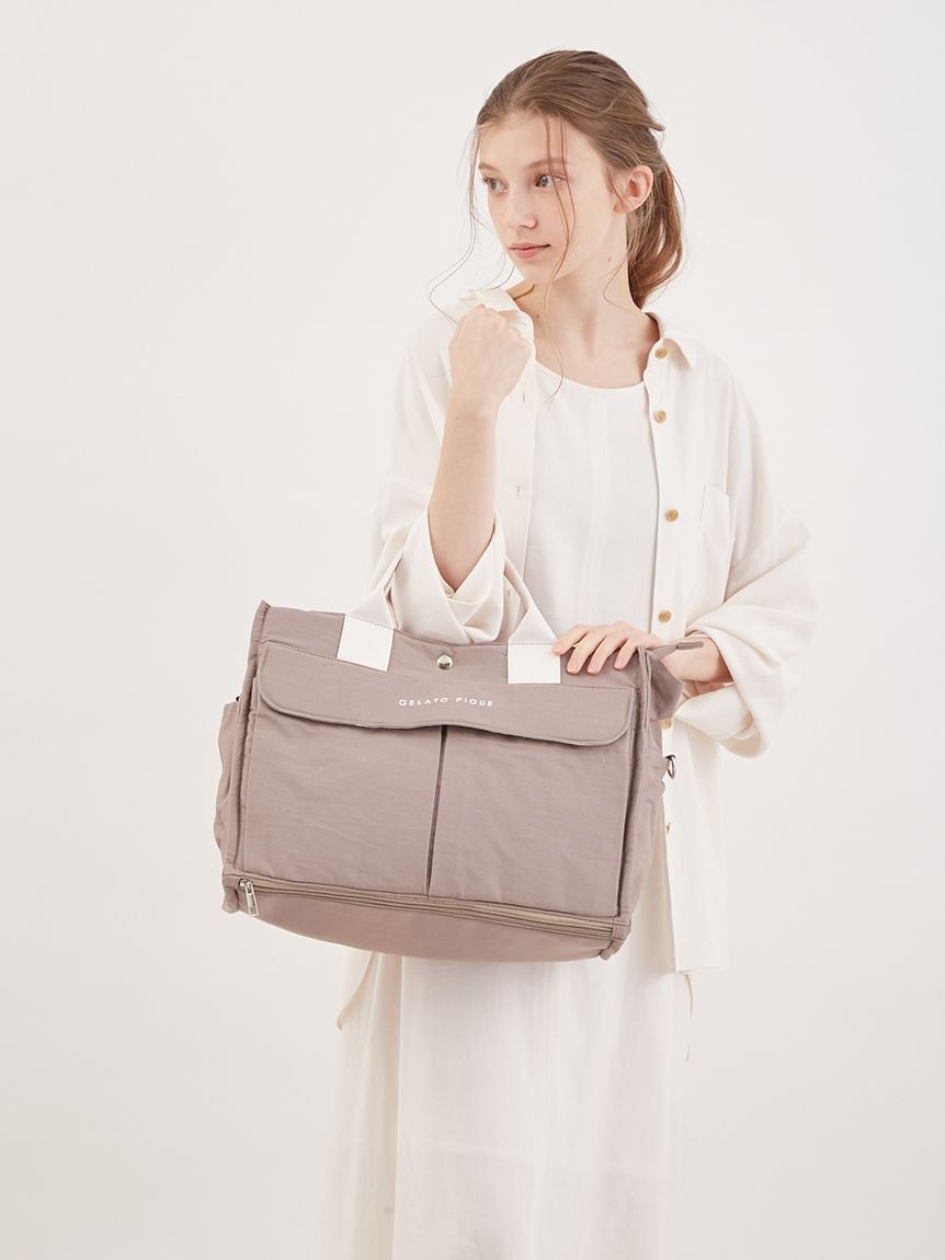 GELATO PIQUE KIDS & BABY「【ONLINE限定】2wayスクエアママバッグ」|マタニティ・ママグッズ|