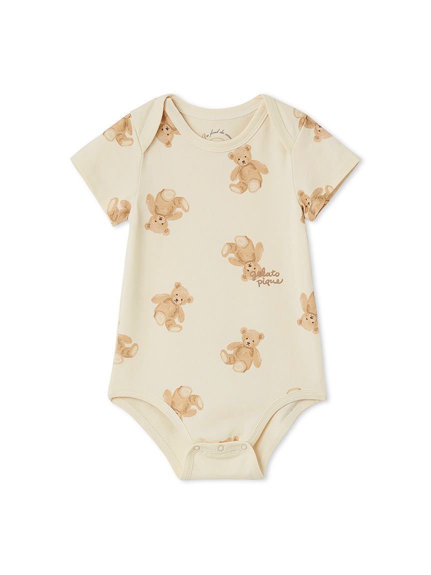 GELATO PIQUE KIDS & BABY「【BABY】半袖ボディスーツ」|ロンパース|BEG