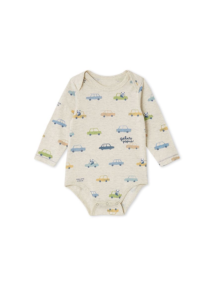 GELATO PIQUE KIDS & BABY「【BABY】長袖ボディスーツ」|ロンパース|GRY