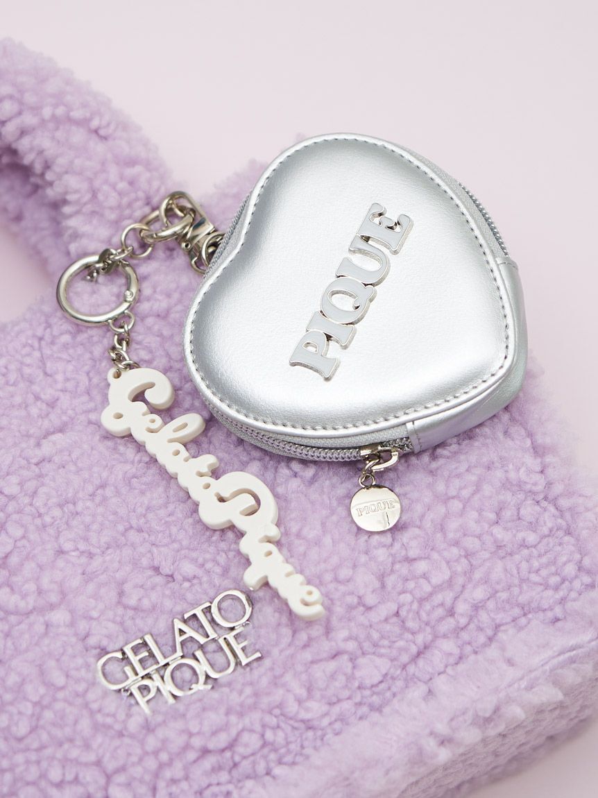 gelato pique「ハートポーチチャーム」|ポーチ|SLV