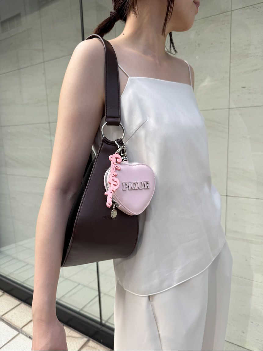 gelato pique「ハートポーチチャーム」|ポーチ|