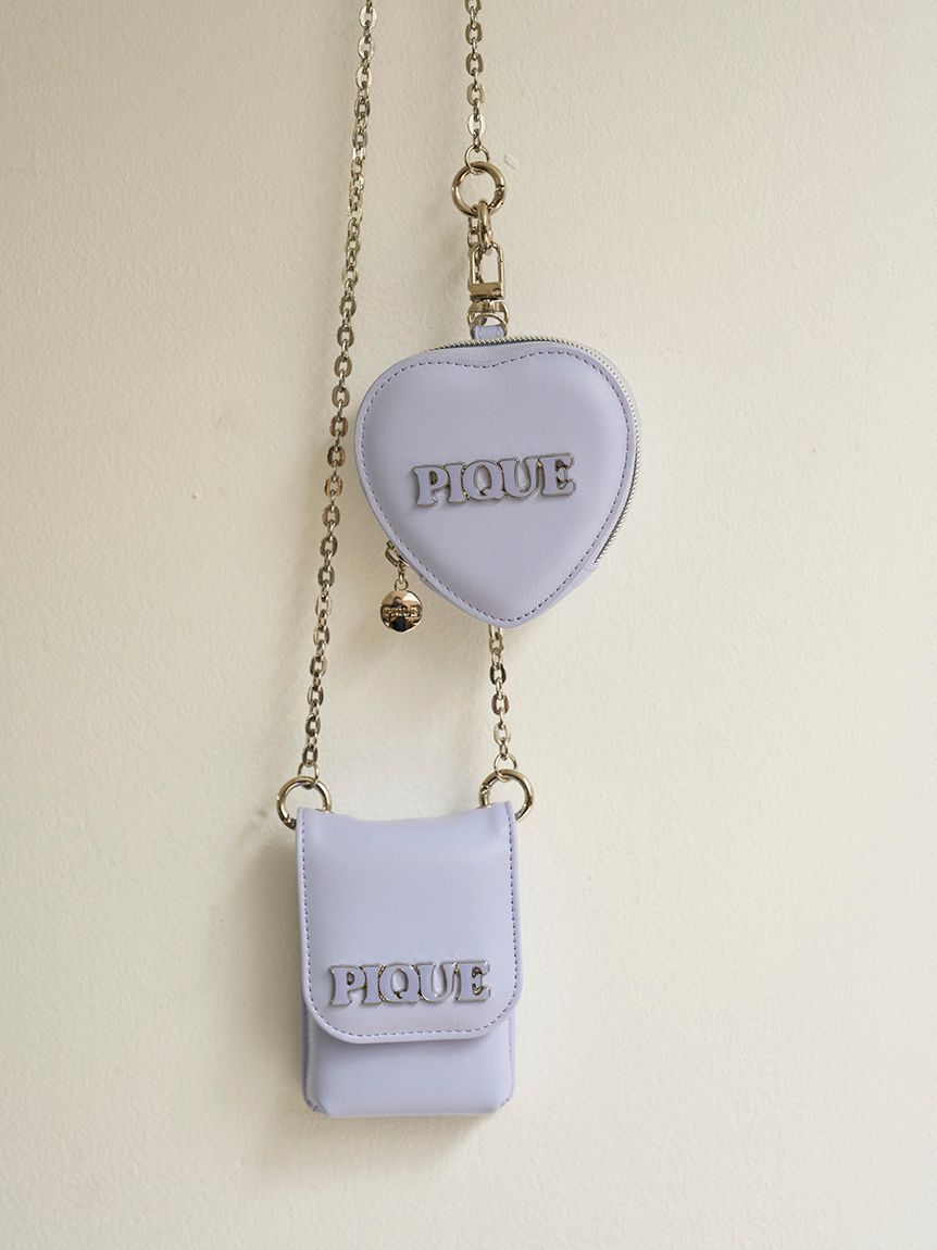 gelato pique「ハートポーチチャーム」|ポーチ|