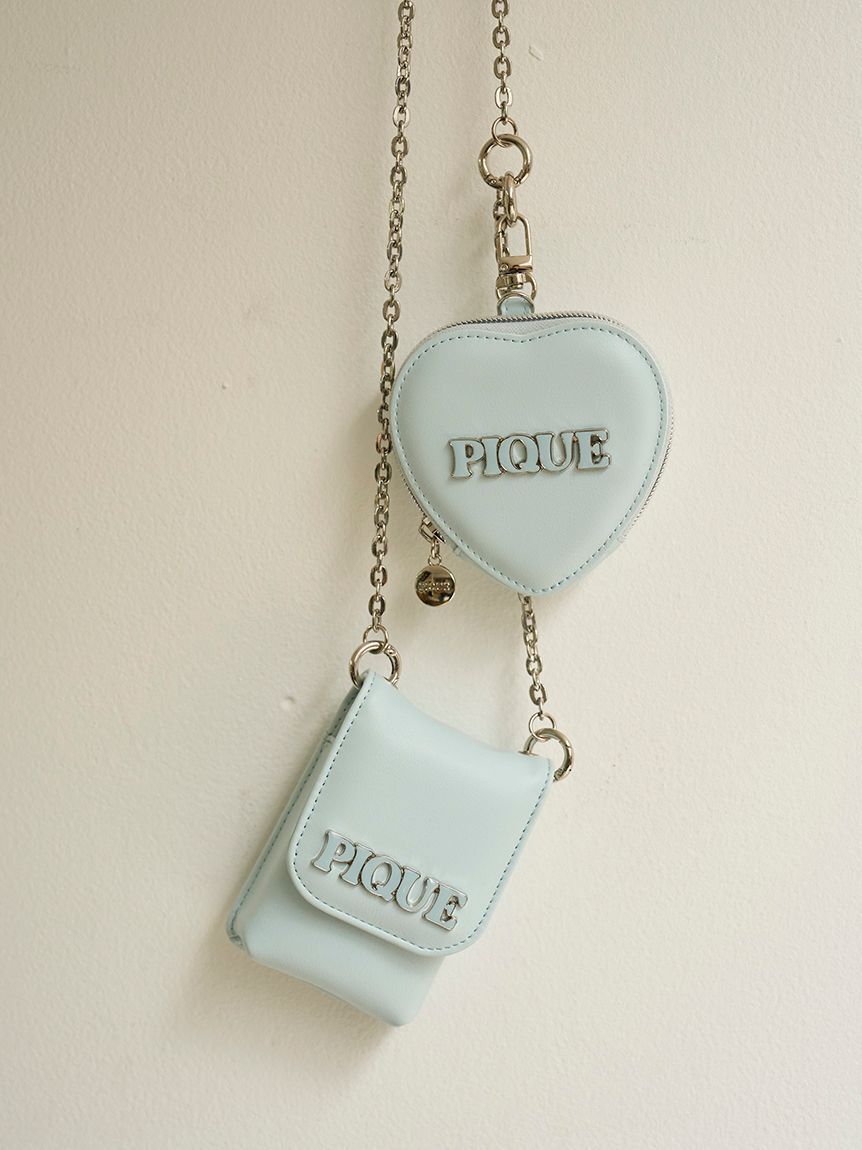 gelato pique「ハートポーチチャーム」|ポーチ|