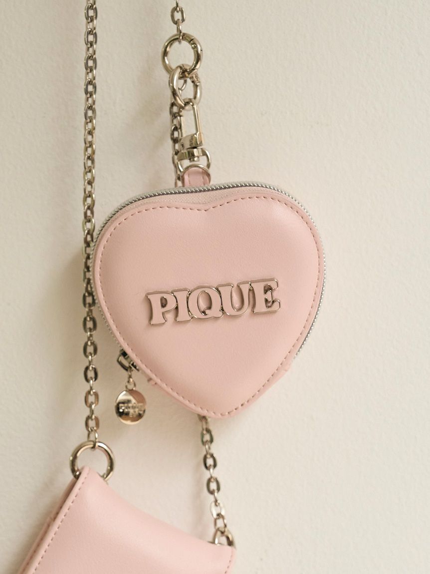 gelato pique「ハートポーチチャーム」|ポーチ|