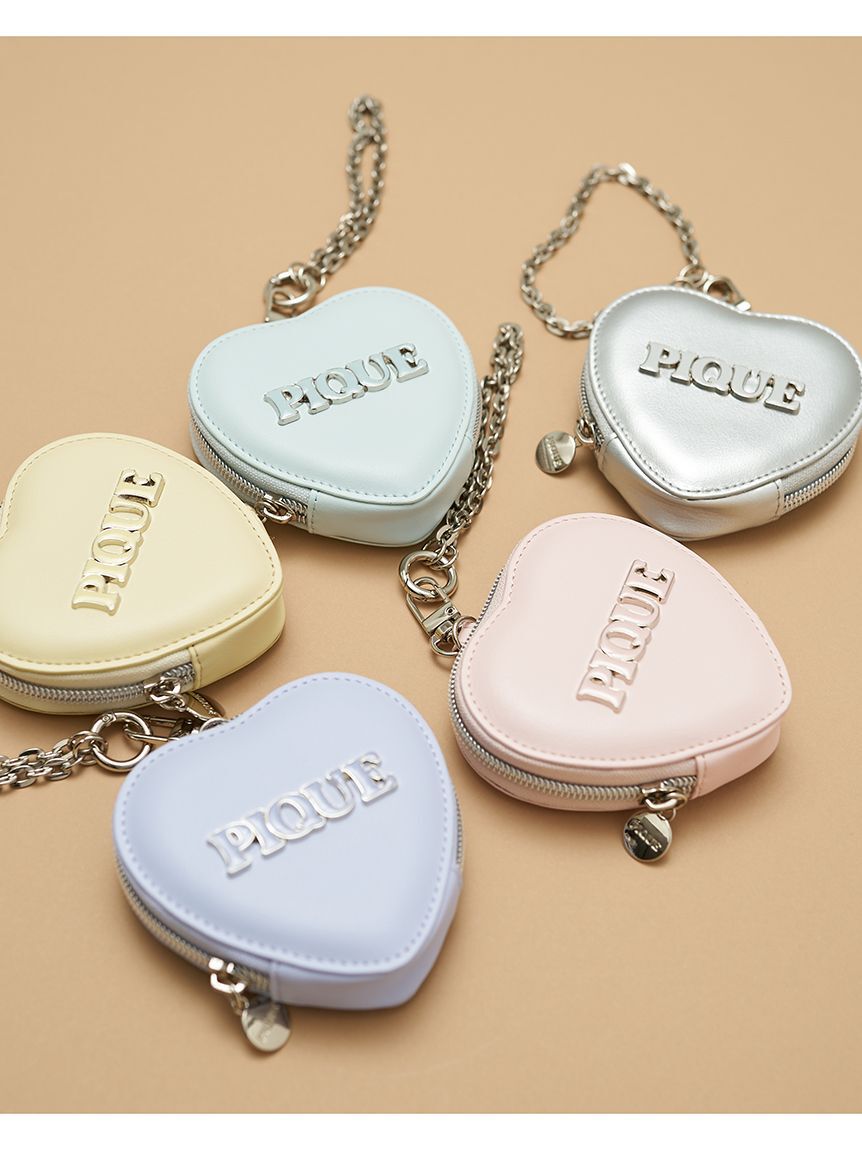 gelato pique「ハートポーチチャーム」|ポーチ|