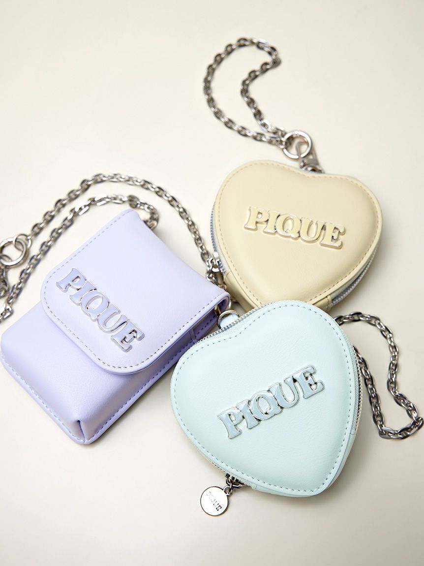 gelato pique「ハートポーチチャーム」|ポーチ|