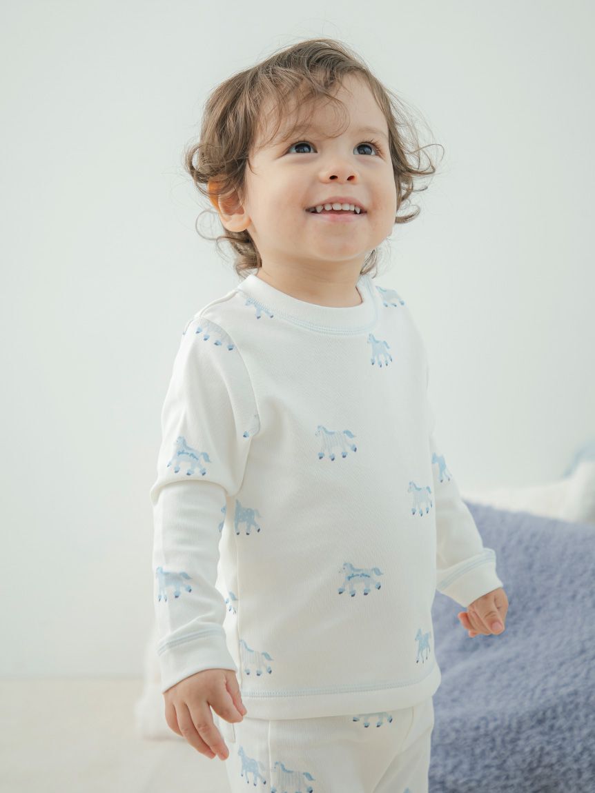 GELATO PIQUE KIDS & BABY「【BABY】ポニー柄プルオーバー」|その他ベビーウェア|