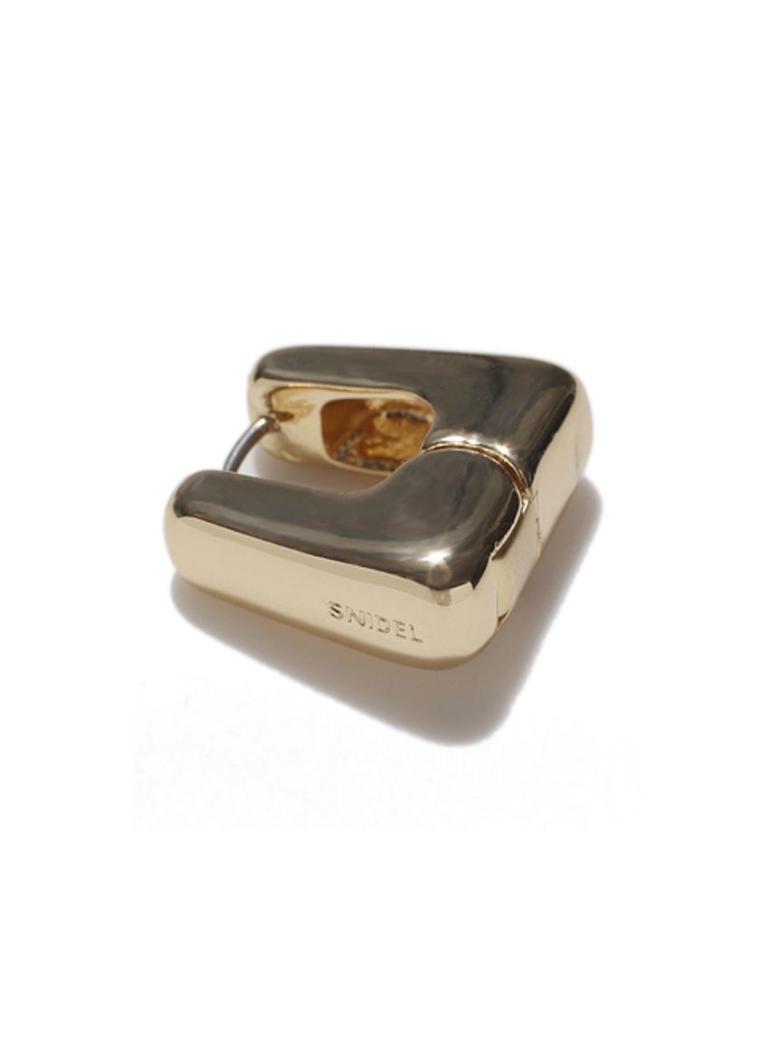 SNIDEL「プランプメタルピアス」|ピアス|