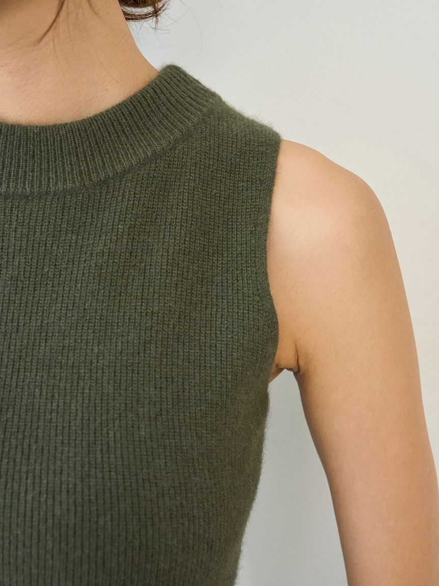 SNIDEL「ラクーン畦ノースリミニワンピース」|ワンピース|