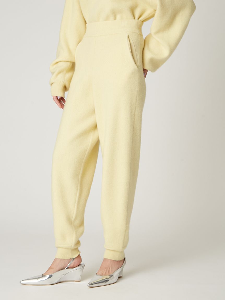 FRAY I.D「ハイゲージニットイージーパンツ」|チノ|