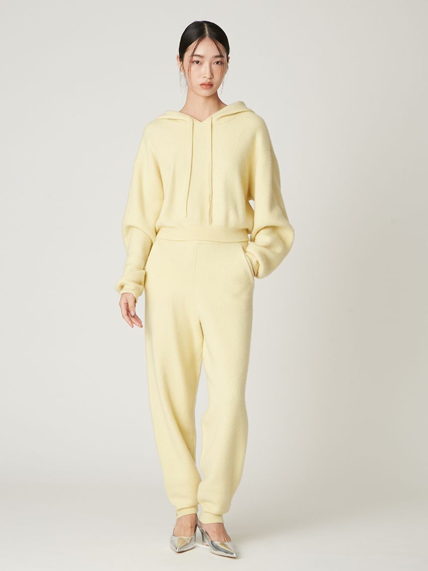 FRAY I.D「ハイゲージニットイージーパンツ」|チノ|