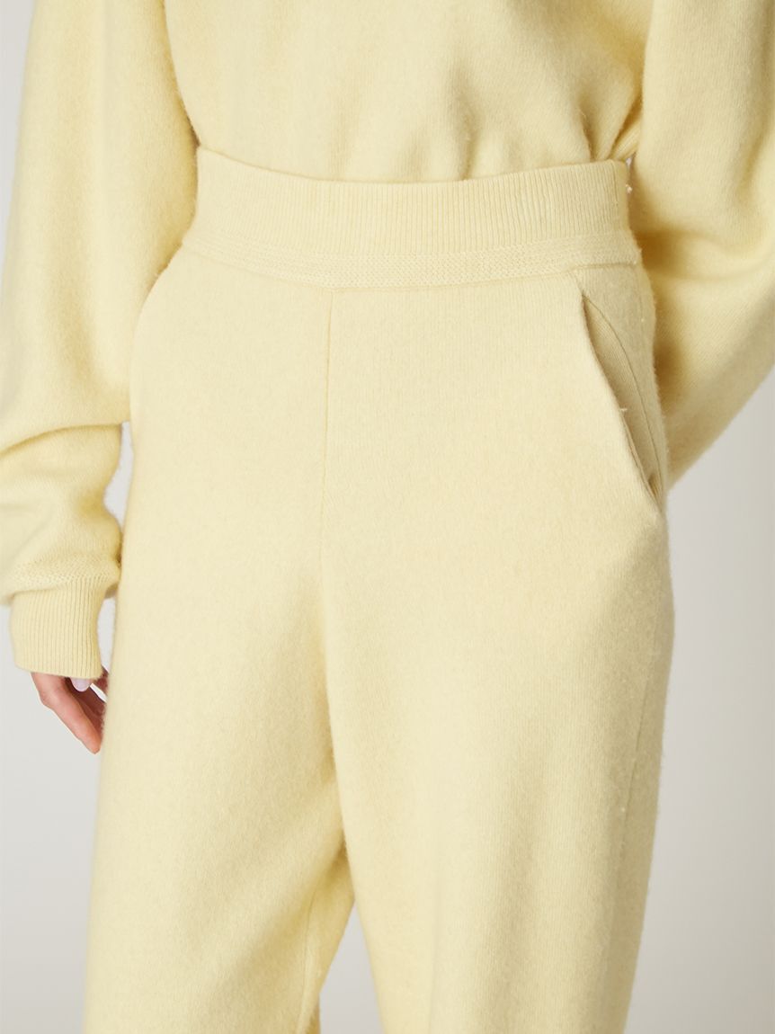 FRAY I.D「ハイゲージニットイージーパンツ」|チノ|