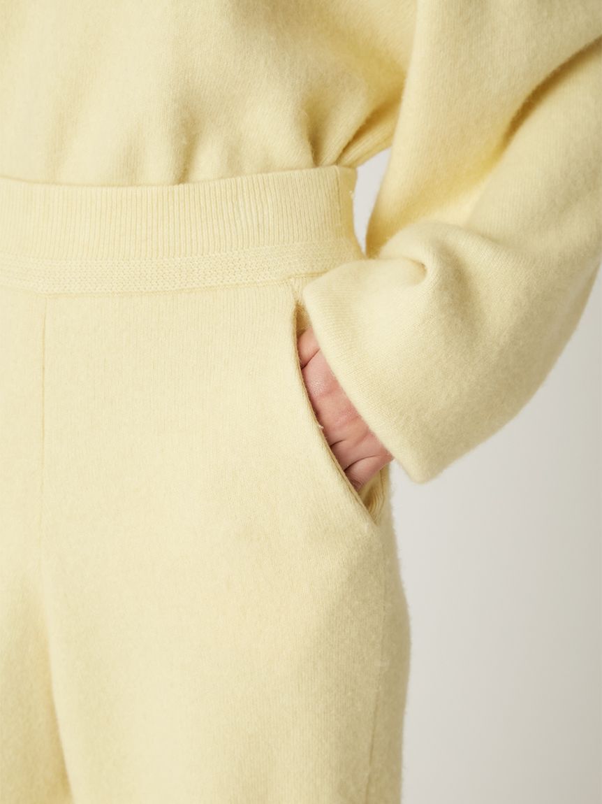 FRAY I.D「ハイゲージニットイージーパンツ」|チノ|