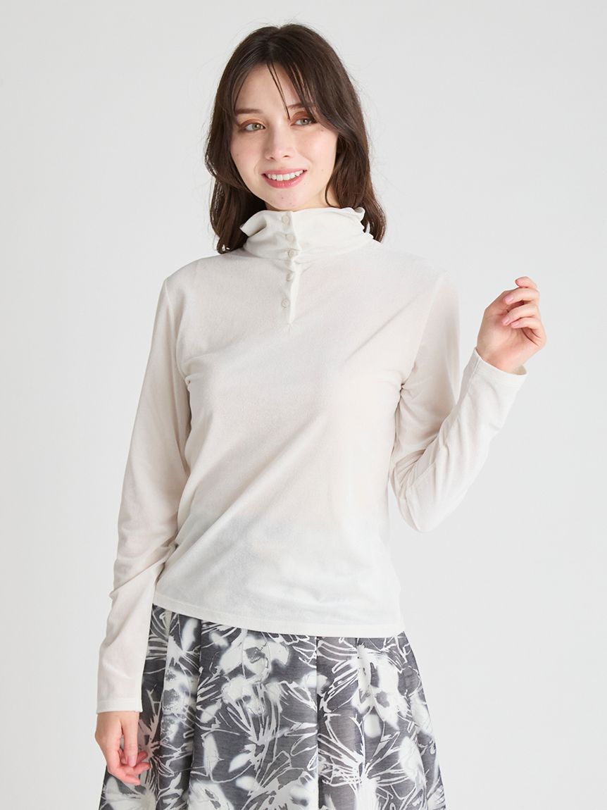 CELFORD「ベロアセミシアートップス」|Tシャツ・カットソー|