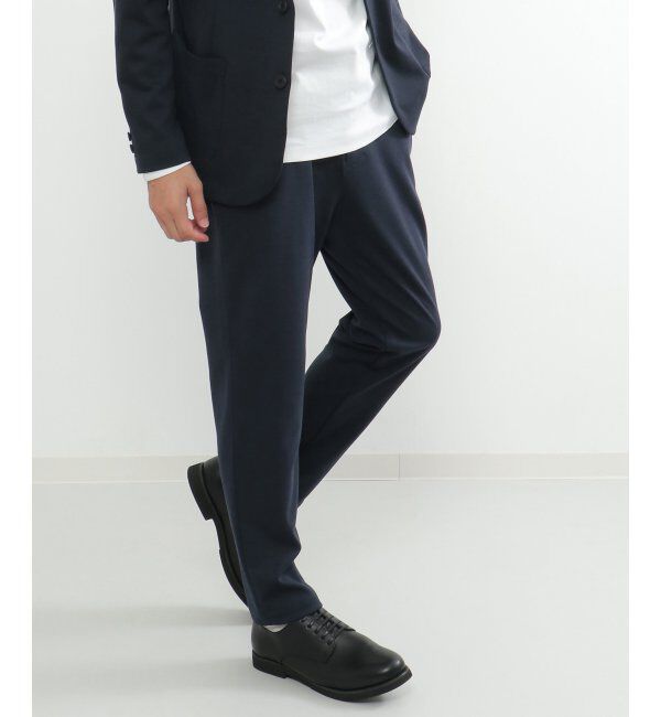 IKKA LOUNGE「【イージーケア／消臭】RAKU 楽 WORK ポンチイージーパンツ【セットアップ対応】」|その他|ネイビー