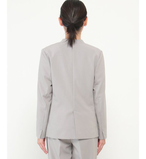 IKKA LOUNGE「リネンライクV襟ジャケット」|その他|