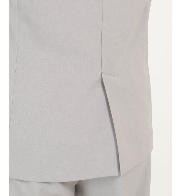 IKKA LOUNGE「リネンライクV襟ジャケット」|その他|