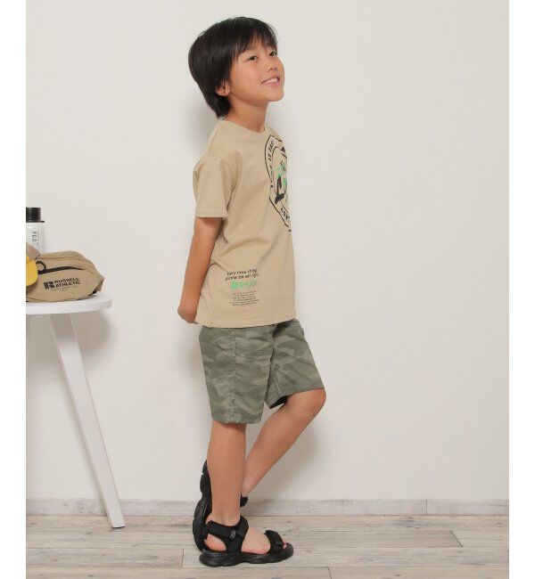 ikka kids「胸サークルロゴTシャツ（120~160cm）」|Tシャツ・カットソー|