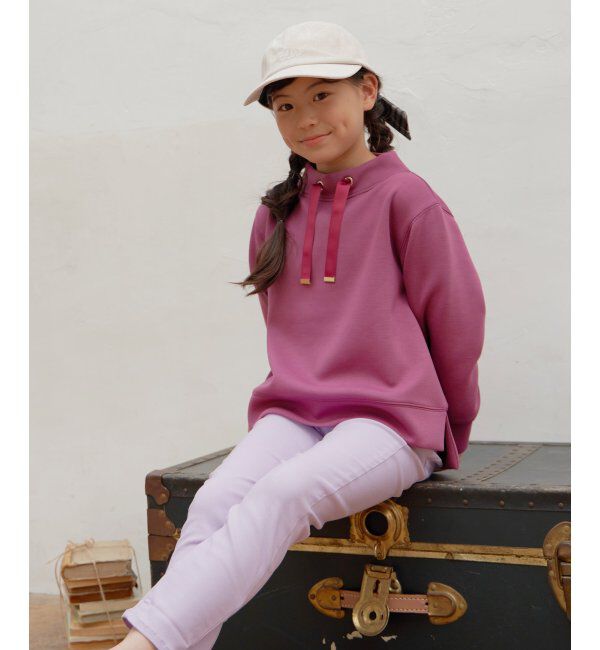 ikka kids「フェイクスエード後ろリボンキャップ」|その他|