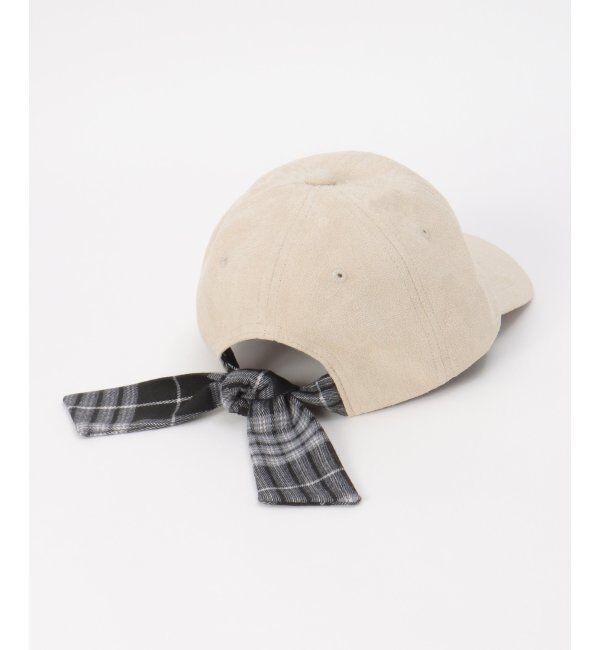 ikka kids「フェイクスエード後ろリボンキャップ」|その他|