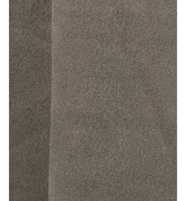 ikka「フェイクスエードフーディガン」|カーディガン|