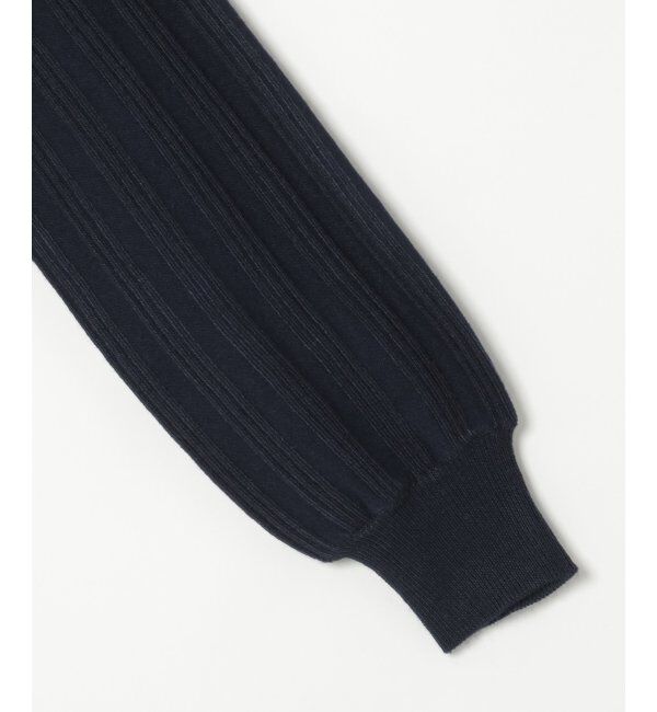 IKKA LOUNGE「ボウタイソデプリーツニット」|プルオーバー|