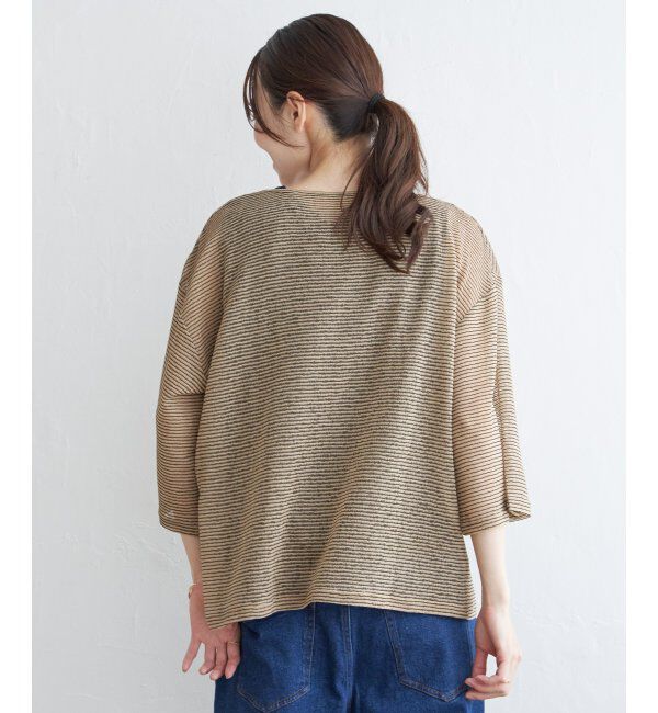 ikka「【2点セット】シアーボーダーアンサンブル」|その他|