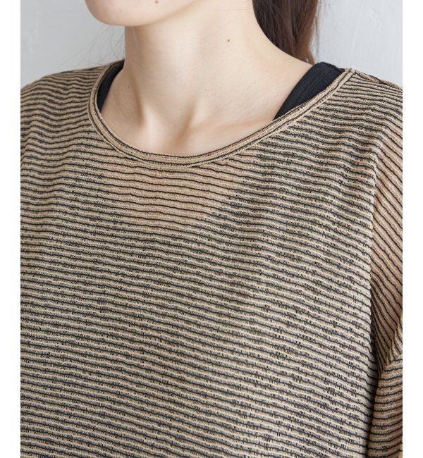 ikka「【2点セット】シアーボーダーアンサンブル」|その他|