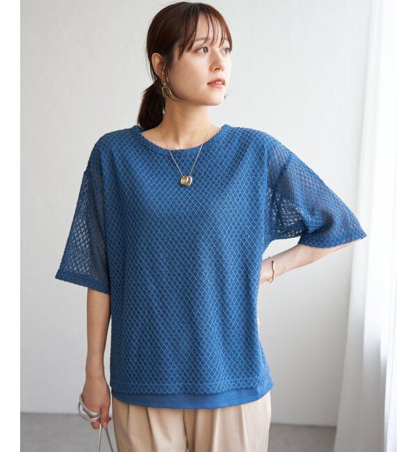 ikka「【2点セット】レースアンサンブルプルオーバー」|その他|