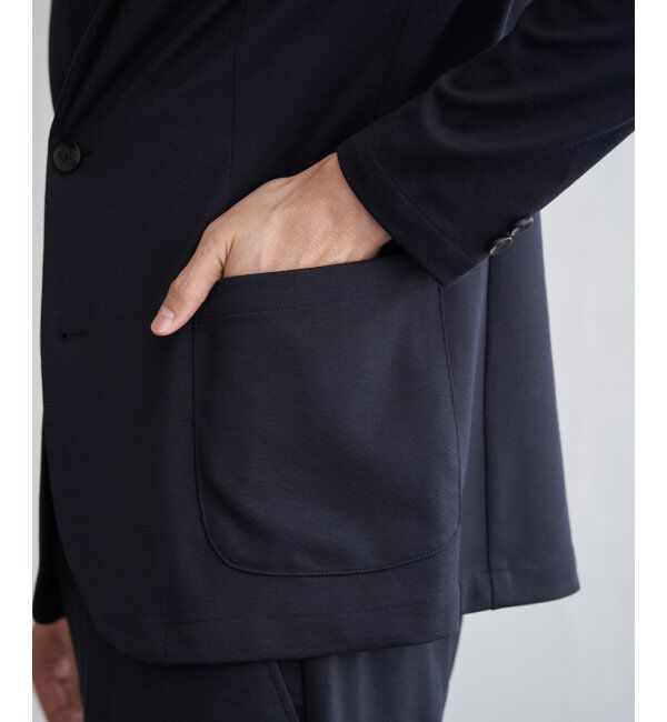 IKKA LOUNGE「GOKU楽ワークTRポンチジャケット」|テーラードジャケット|