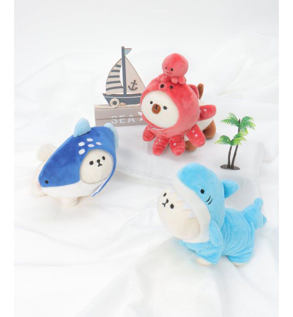 Lbc with Life「PLUFFY かぶりもの マンボウ」|クッション・クッションカバー|