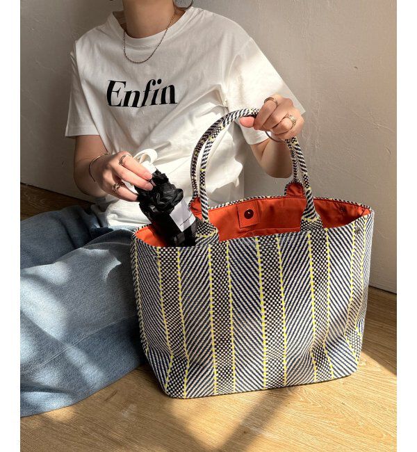 Lbc with Life「雑材モザイクA4トートバッグ」|その他|