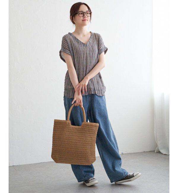 Lbc with Life「ミックスハンドルペーパートート」|その他|