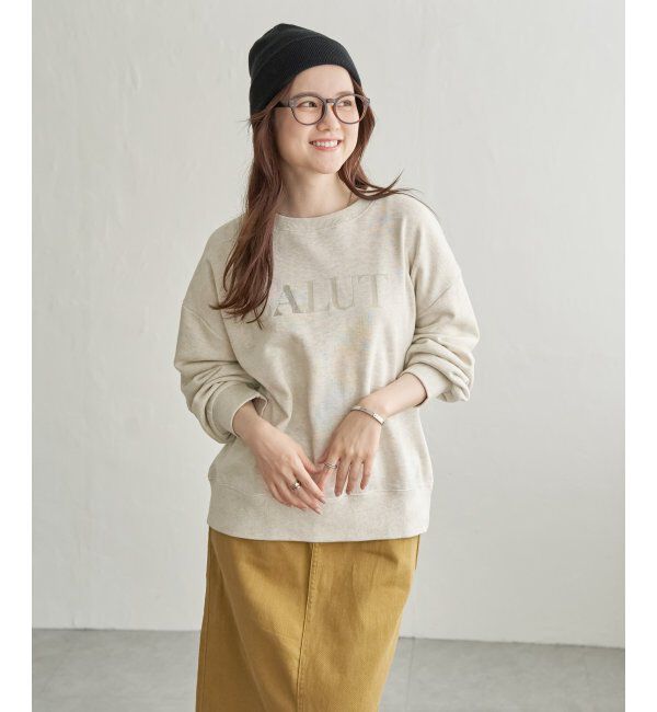 Lbc with Life「ステッチ刺繍ロゴ裏毛プルオーバー」|その他|