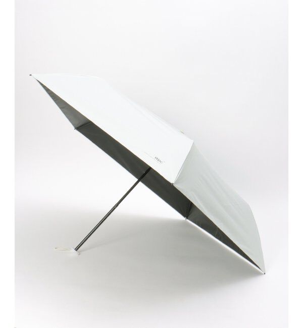 Lbc with Life「Wpc. 遮光軽量 ソリッド ミニ 日傘 折りたたみ傘 晴雨兼用」|傘|オフホワイト