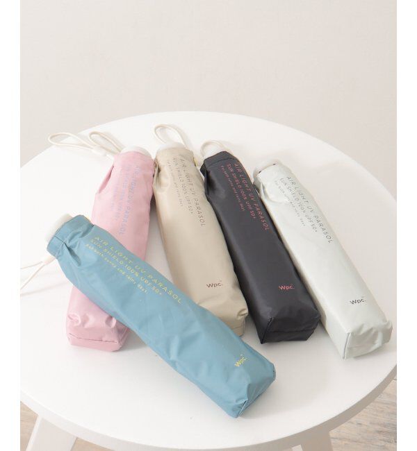 Lbc with Life「Wpc. 遮光軽量 ソリッド ミニ 日傘 折りたたみ傘 晴雨兼用」|傘|