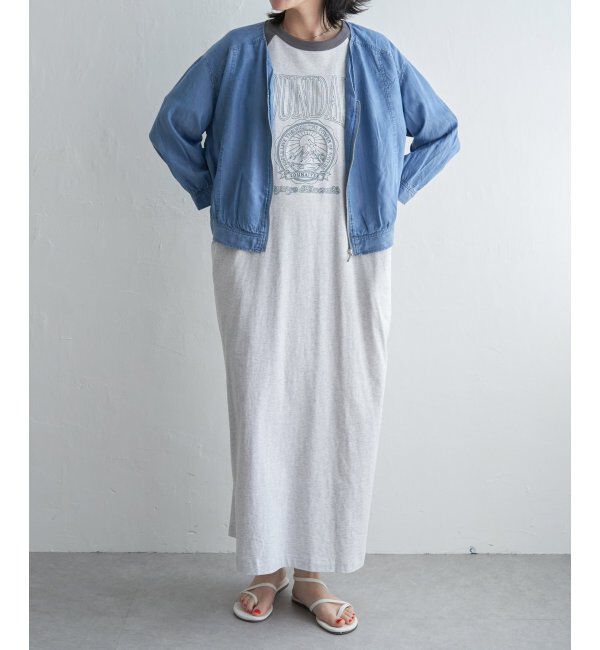 VENCE share style「デニムVネックブルゾン」|その他|