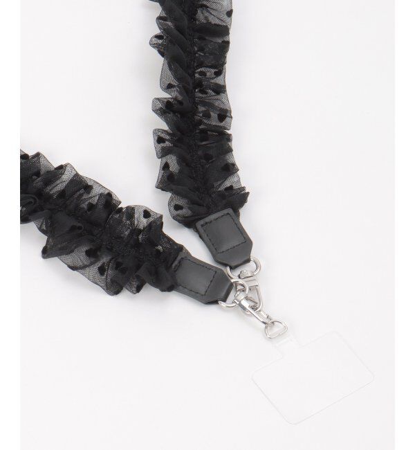 VENCE share style「ハートチュールストラップ」|ネックレス|